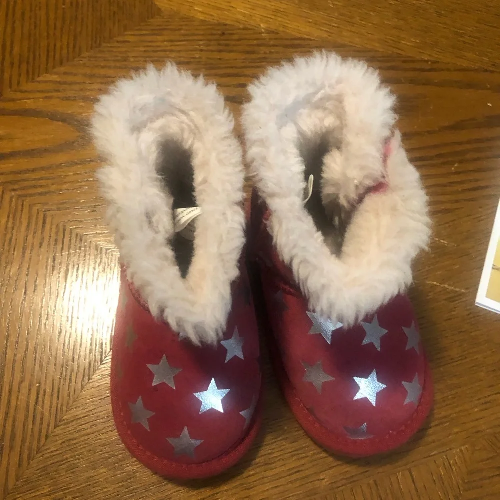 EMU Australia Starry Night Toddler Boots 18-24 mths‎ Blue Excellent